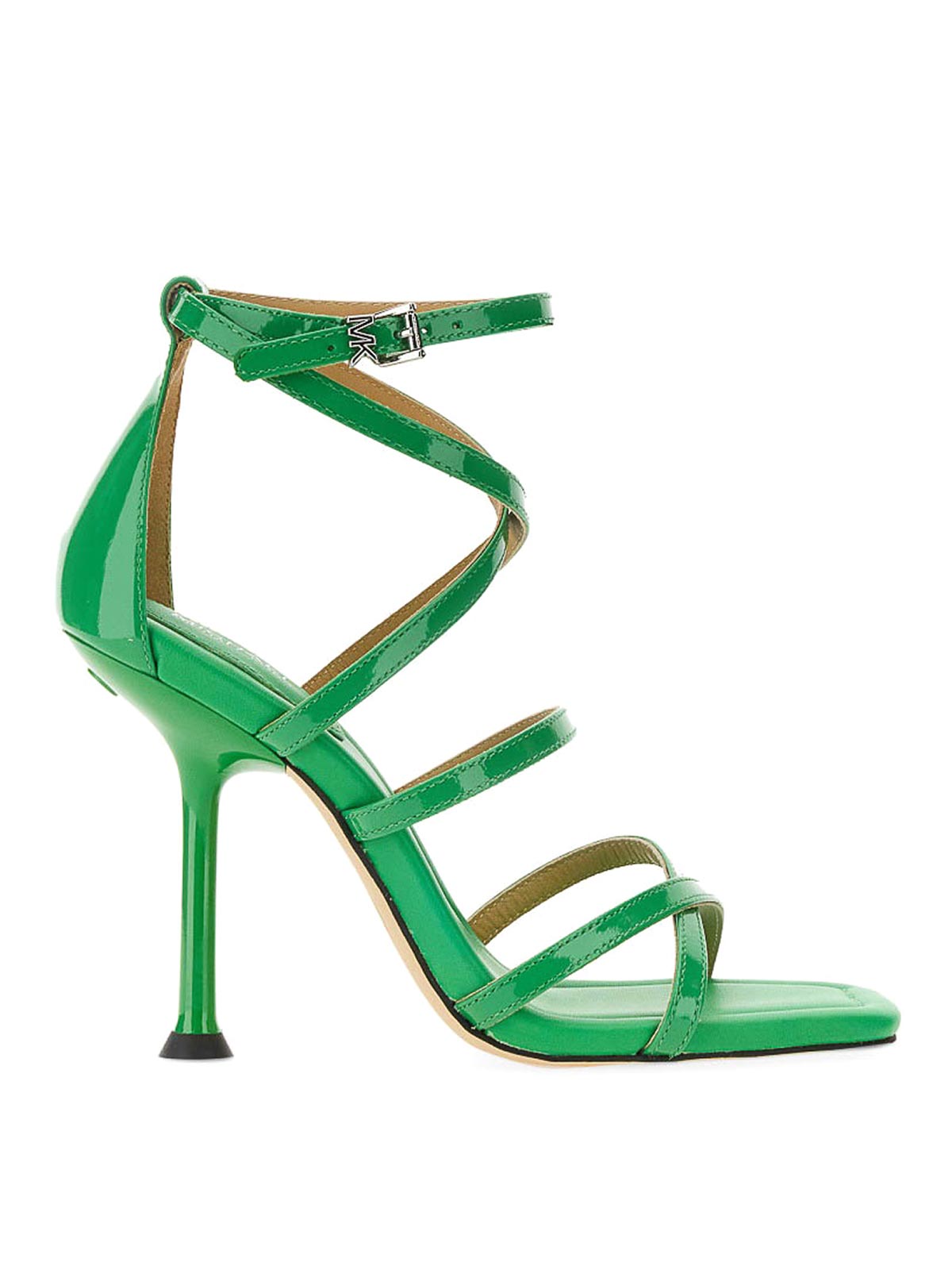 Shop Michael Michael Kors Pumps In Leather In Green