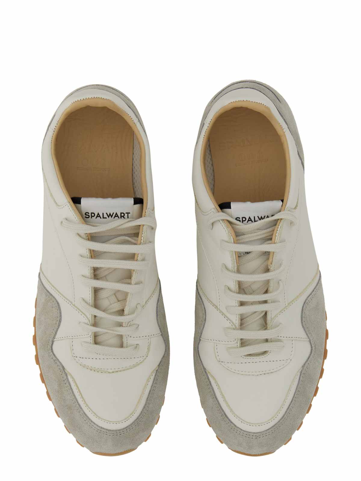 Shop Spalwart Marathon Trail Sneakers In White
