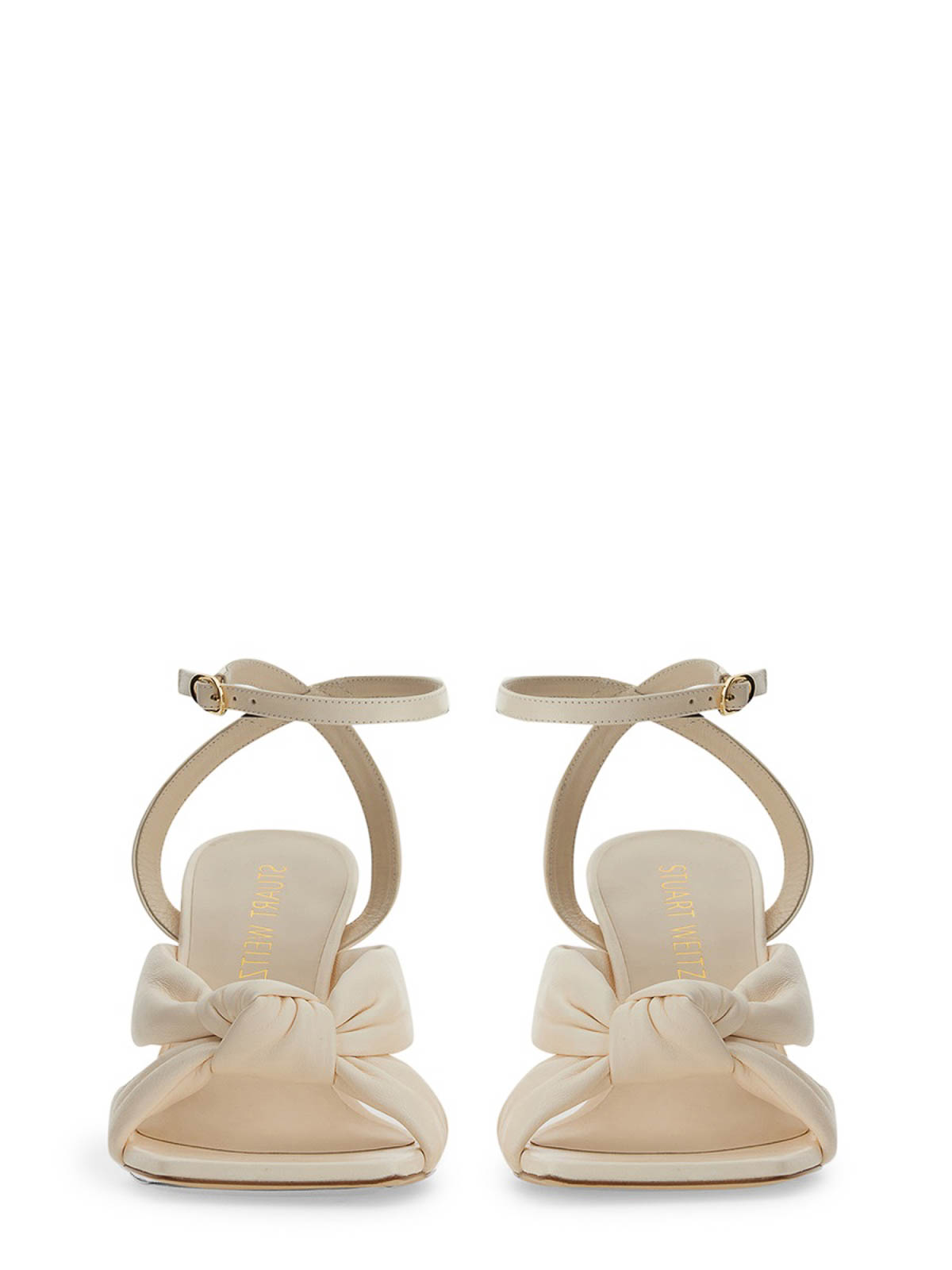 Shop Stuart Weitzman Sandal Playa 100 In White