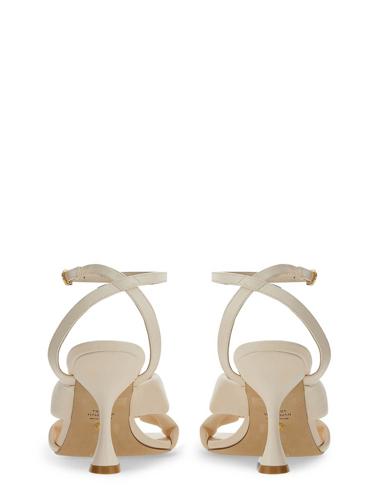 Shop Stuart Weitzman Sandalias - Playa 100 In White