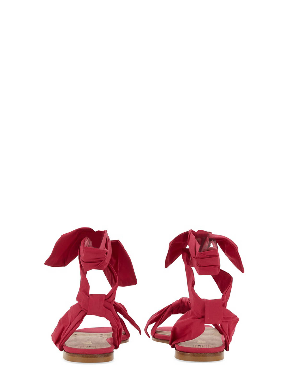Shop Red Valentino Sandals In Multicolour