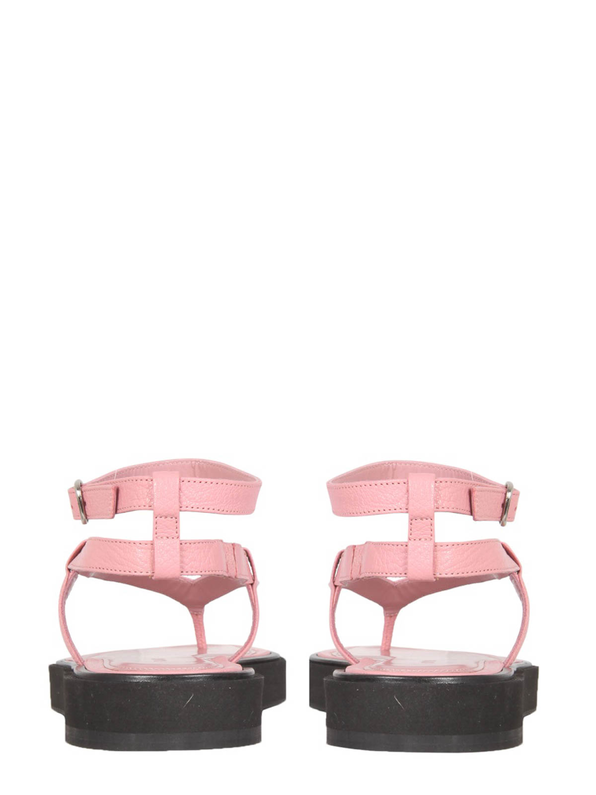Shop By Far Cece Thong Sandals In Nude & Neutrals