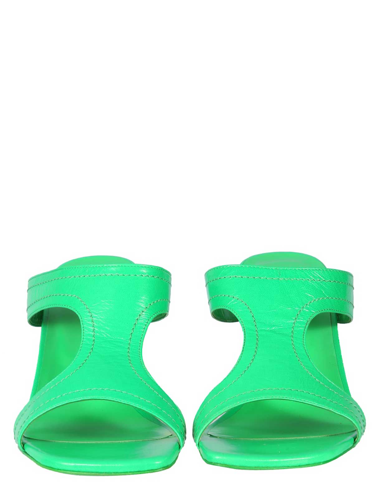 Shop By Far Nadia Sandals In Green