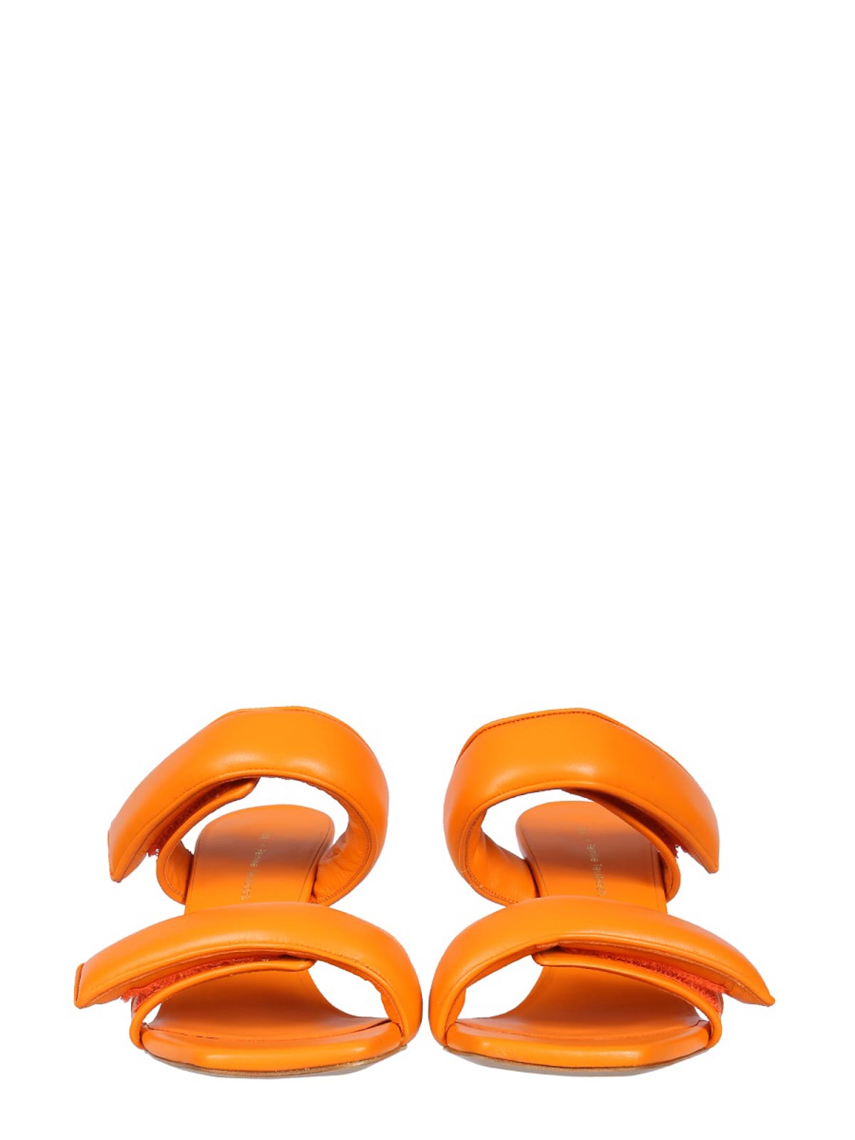 Shop Gia Borghini Perni 03 Sandals In Orange