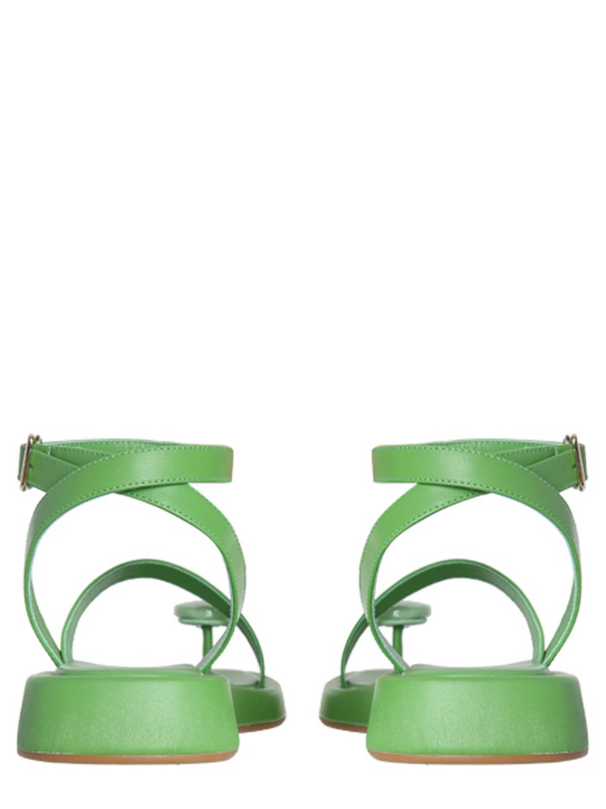 Shop Gia Borghini Rosie 18 Sandalss In Green