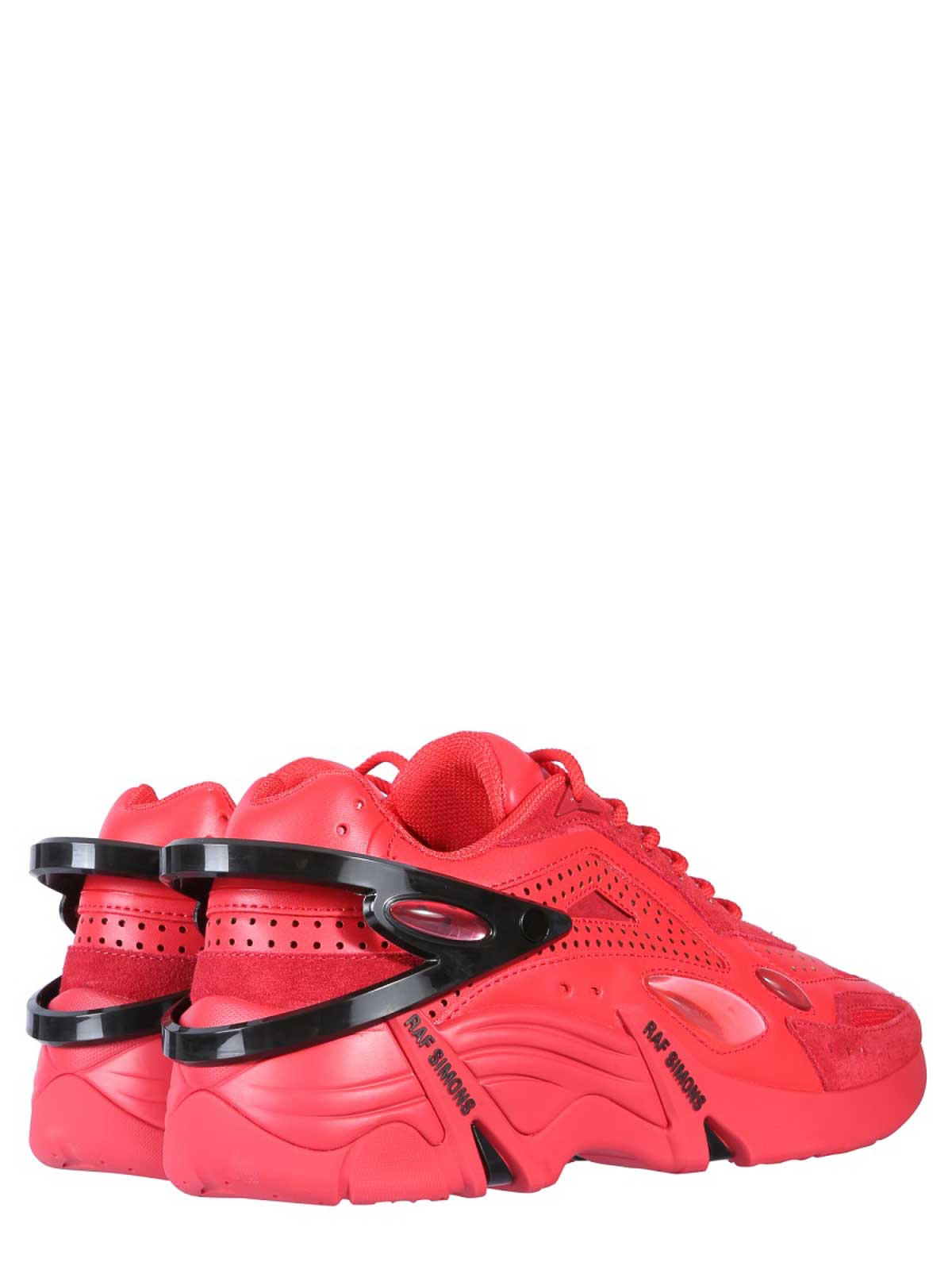 Shop Raf Simons Cylon 21 Sneakers In Red