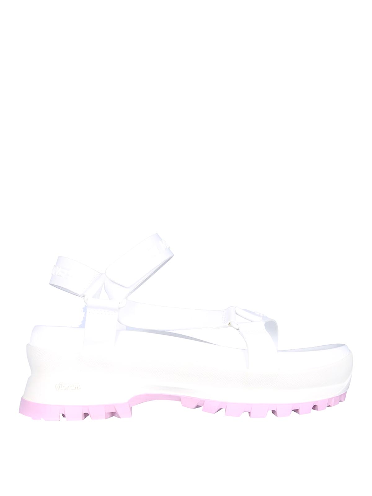 Shop Stella Mccartney Trace Sandals In White