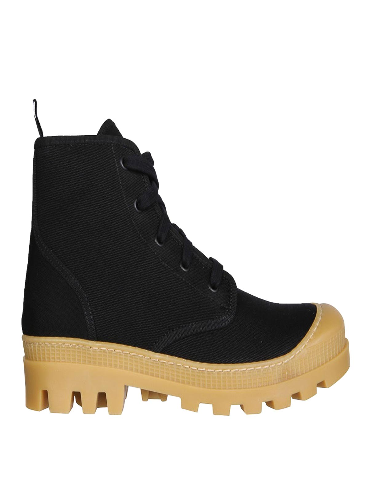 Shop Gia Borghini Hiking Boot In Black