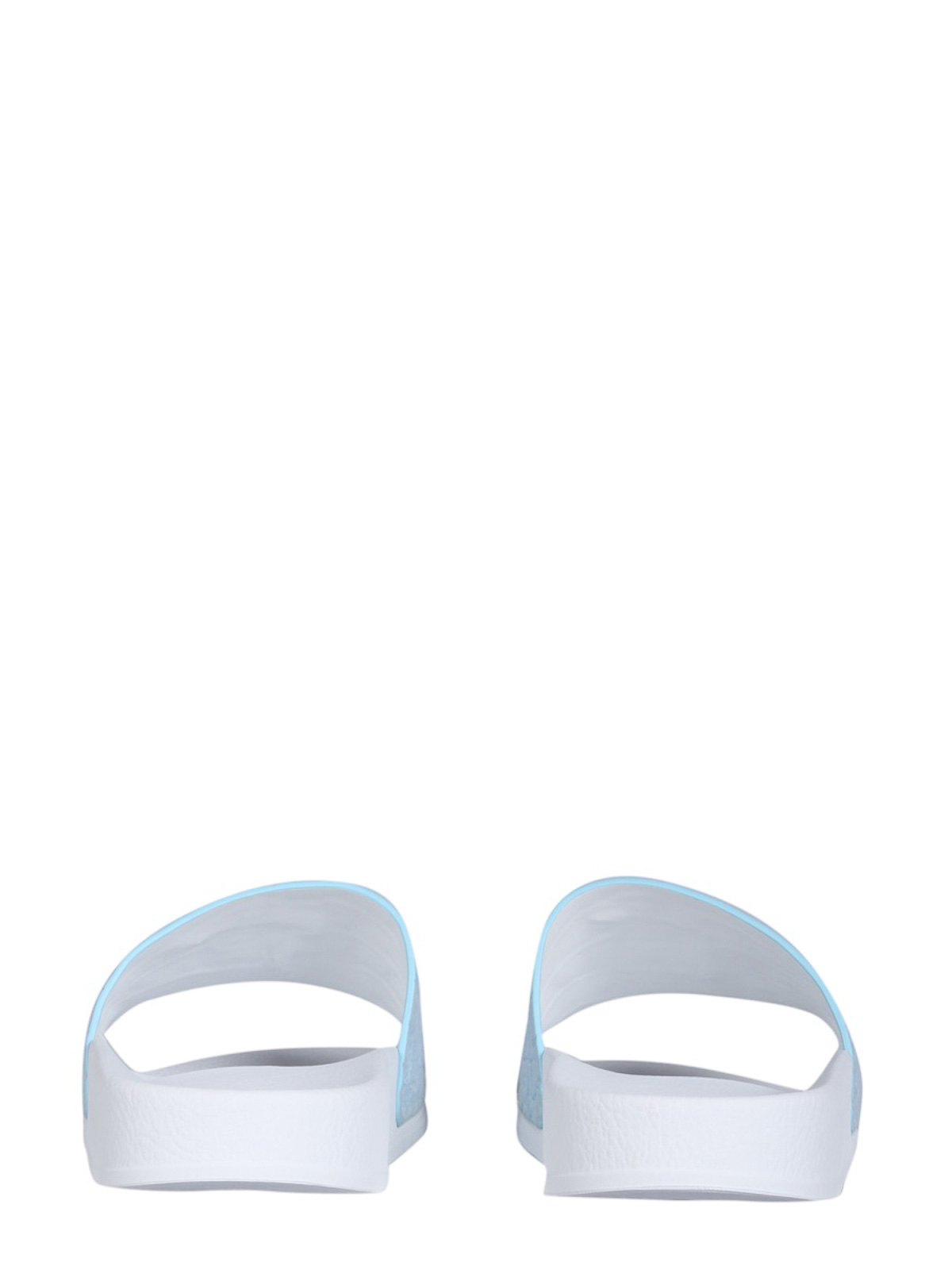 Shop Giuseppe Zanotti Slide Sandalss With Logo In Blue