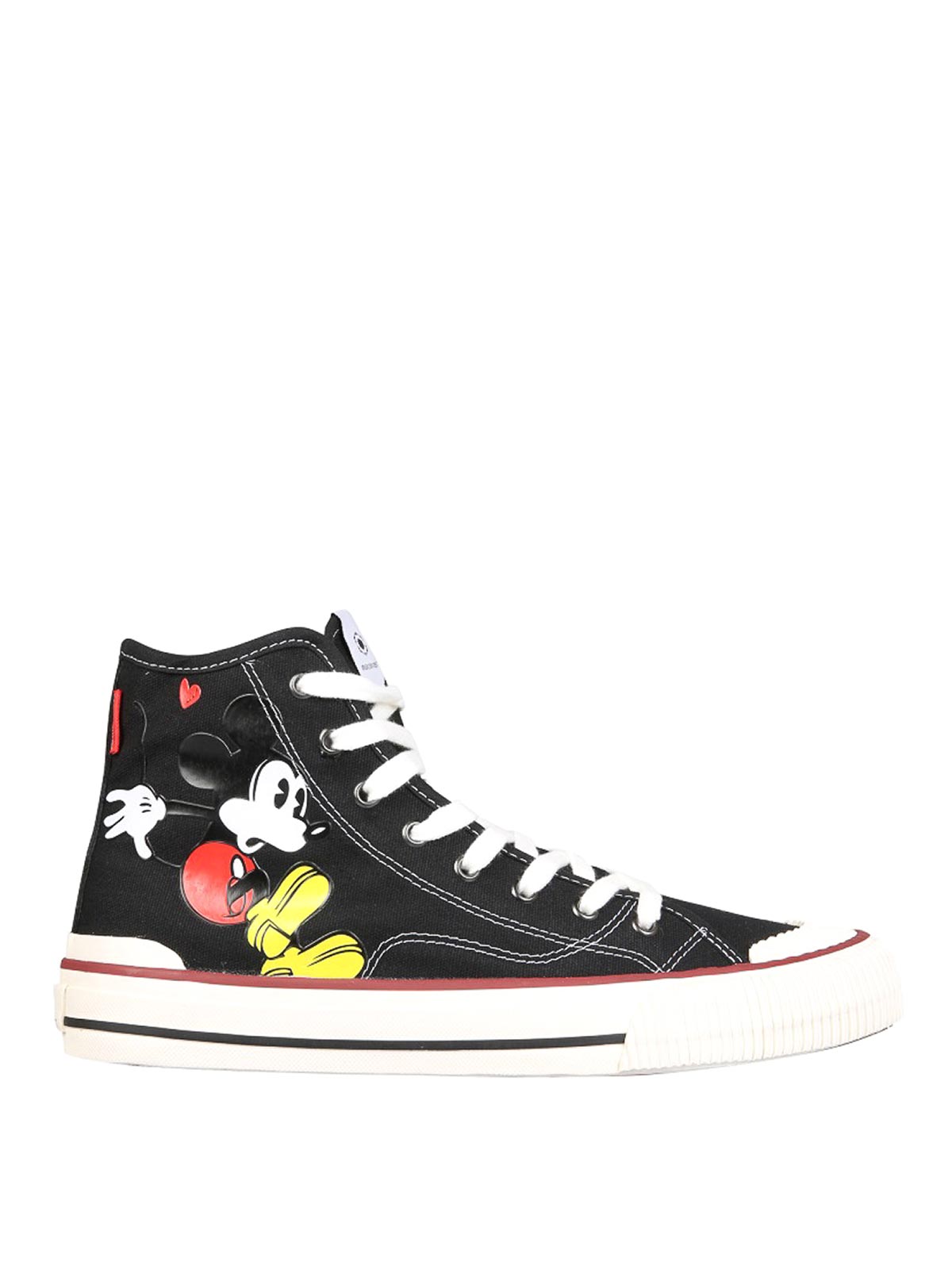 Shop Moaconcept High-top  Sneakers In Black