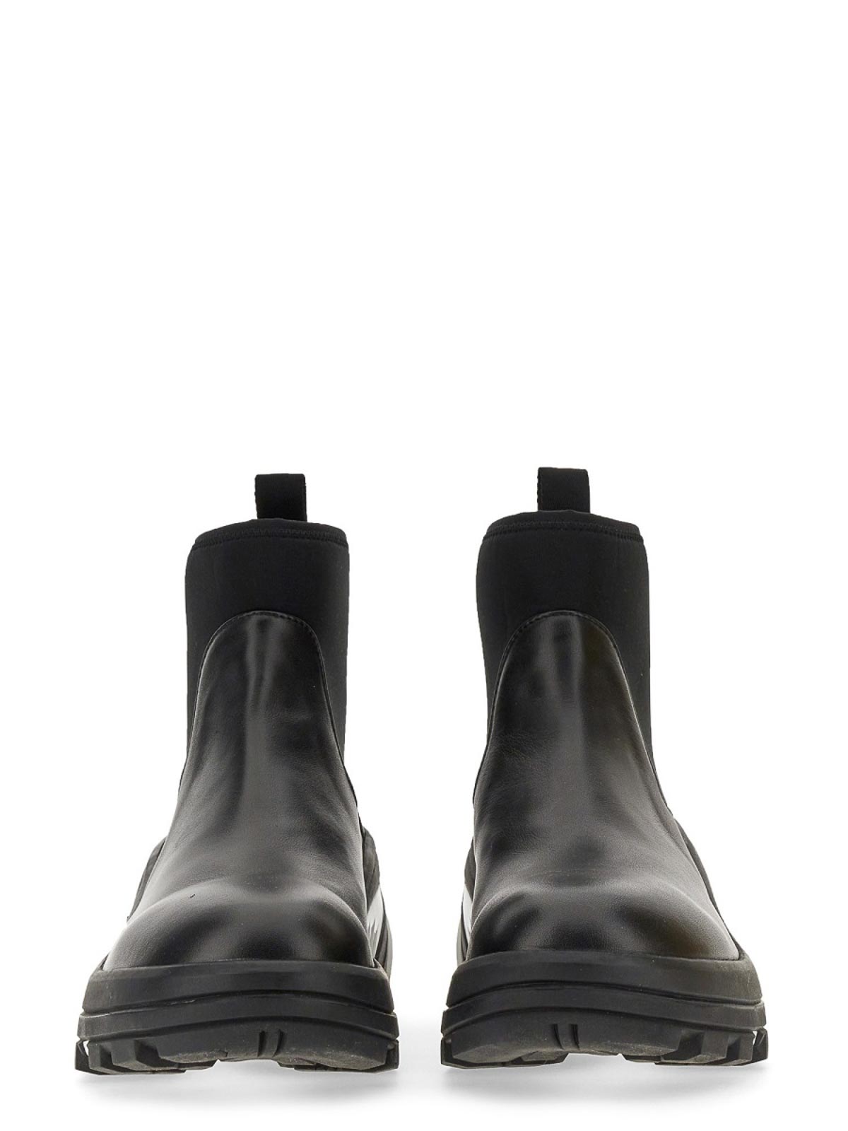 Shop Alyx Medium Leather Boot In Black
