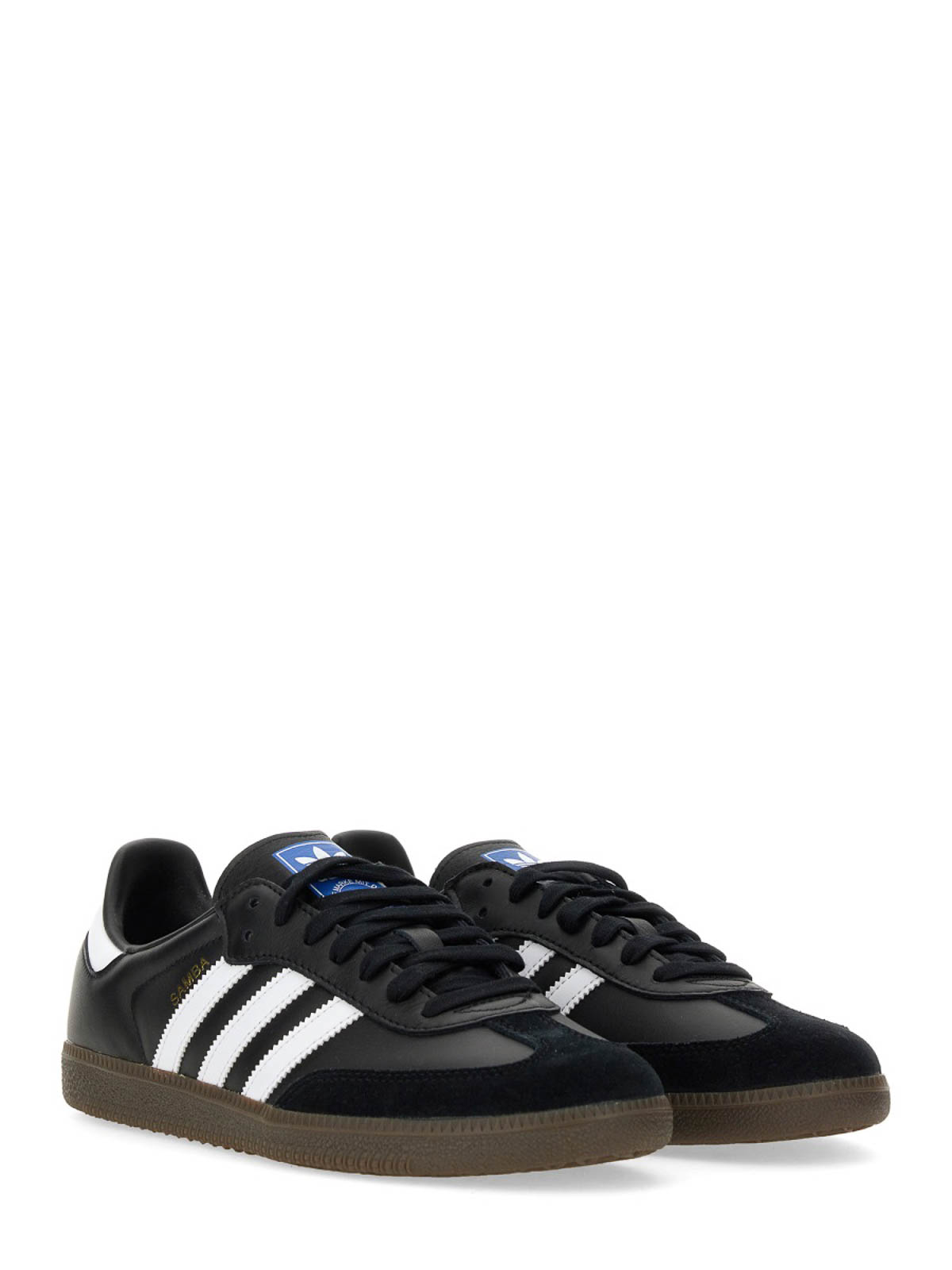 Shop Adidas Originals Samba Sneakers In Black