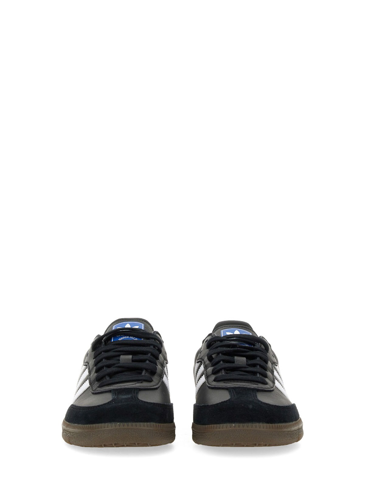 Shop Adidas Originals Samba Sneakers In Black