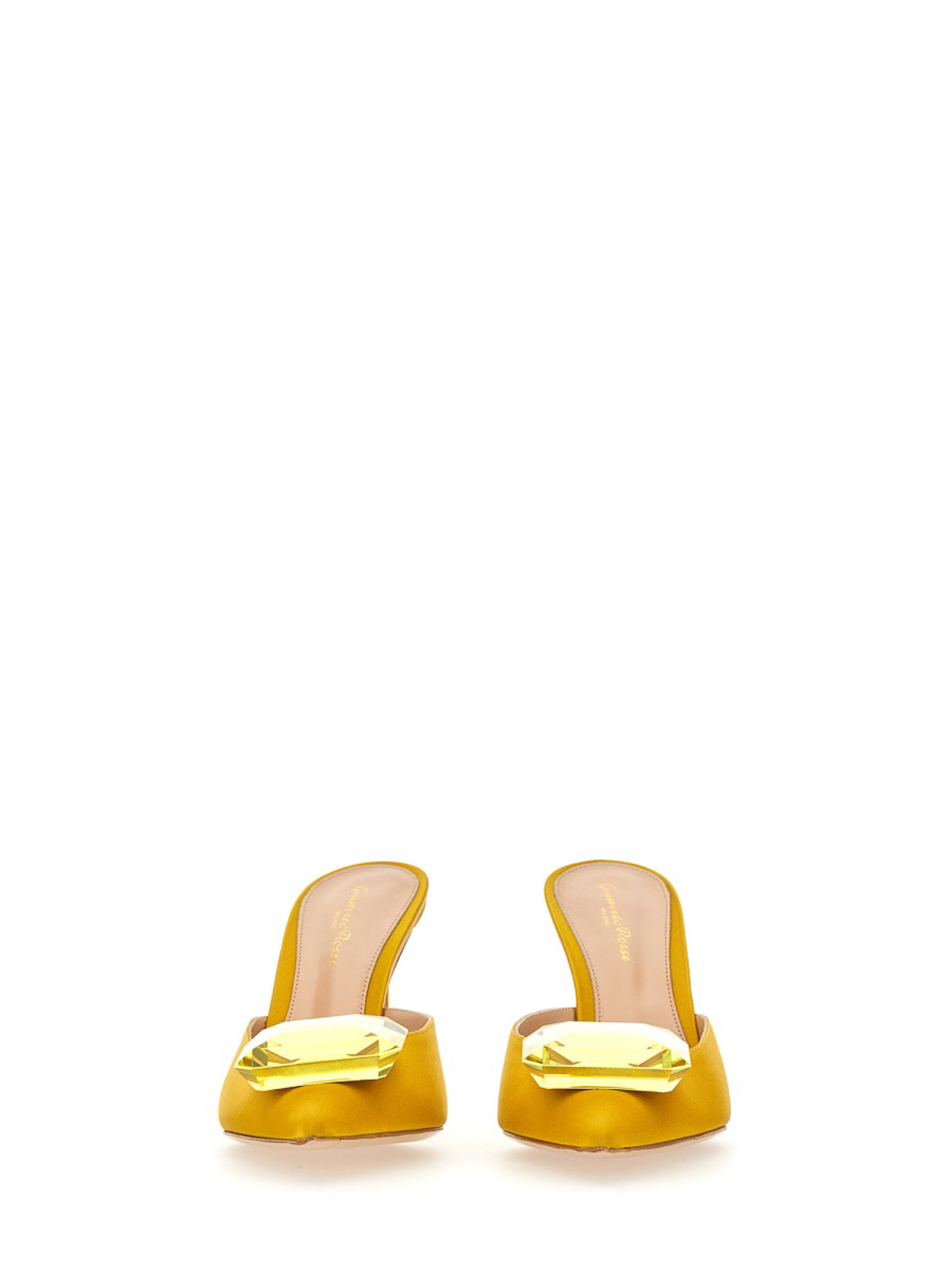 Shop Gianvito Rossi Chinelas - Jaipur 85 In Yellow
