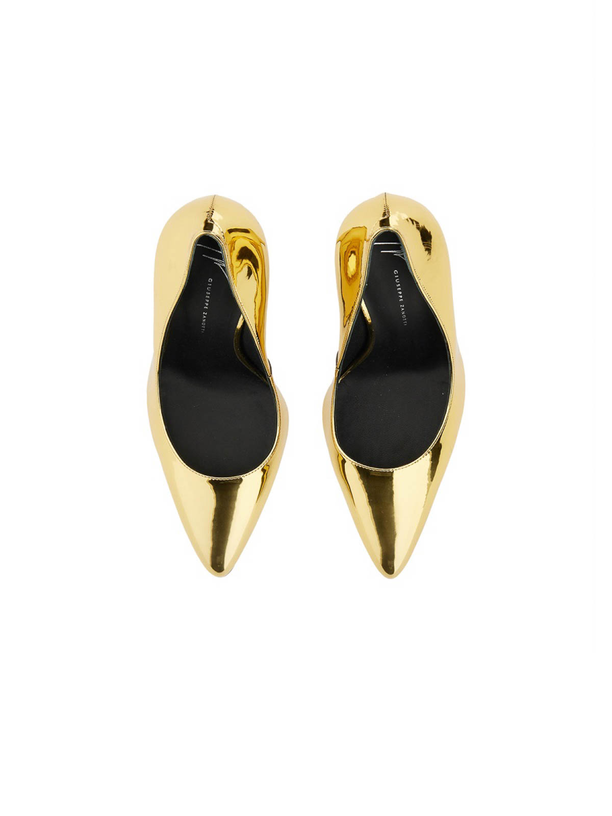 Shop Giuseppe Zanotti Jakye Pumps In Gold