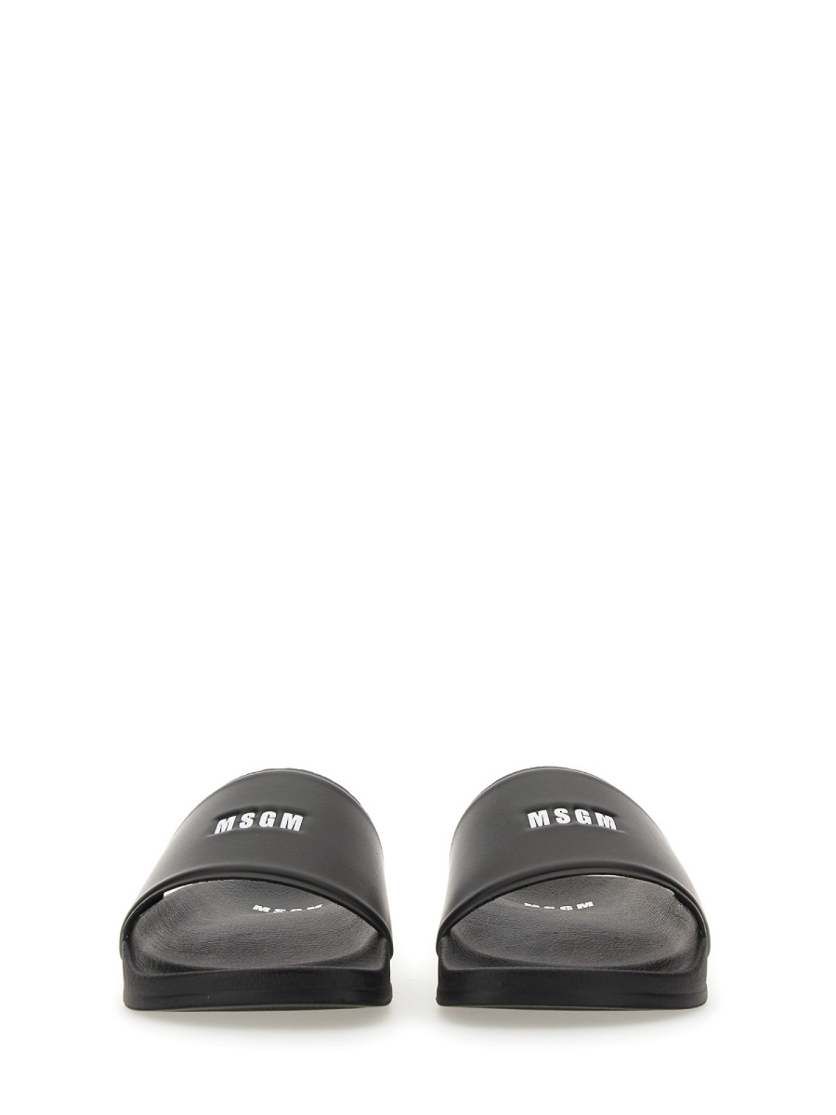 Shop Msgm Sandalss In Black