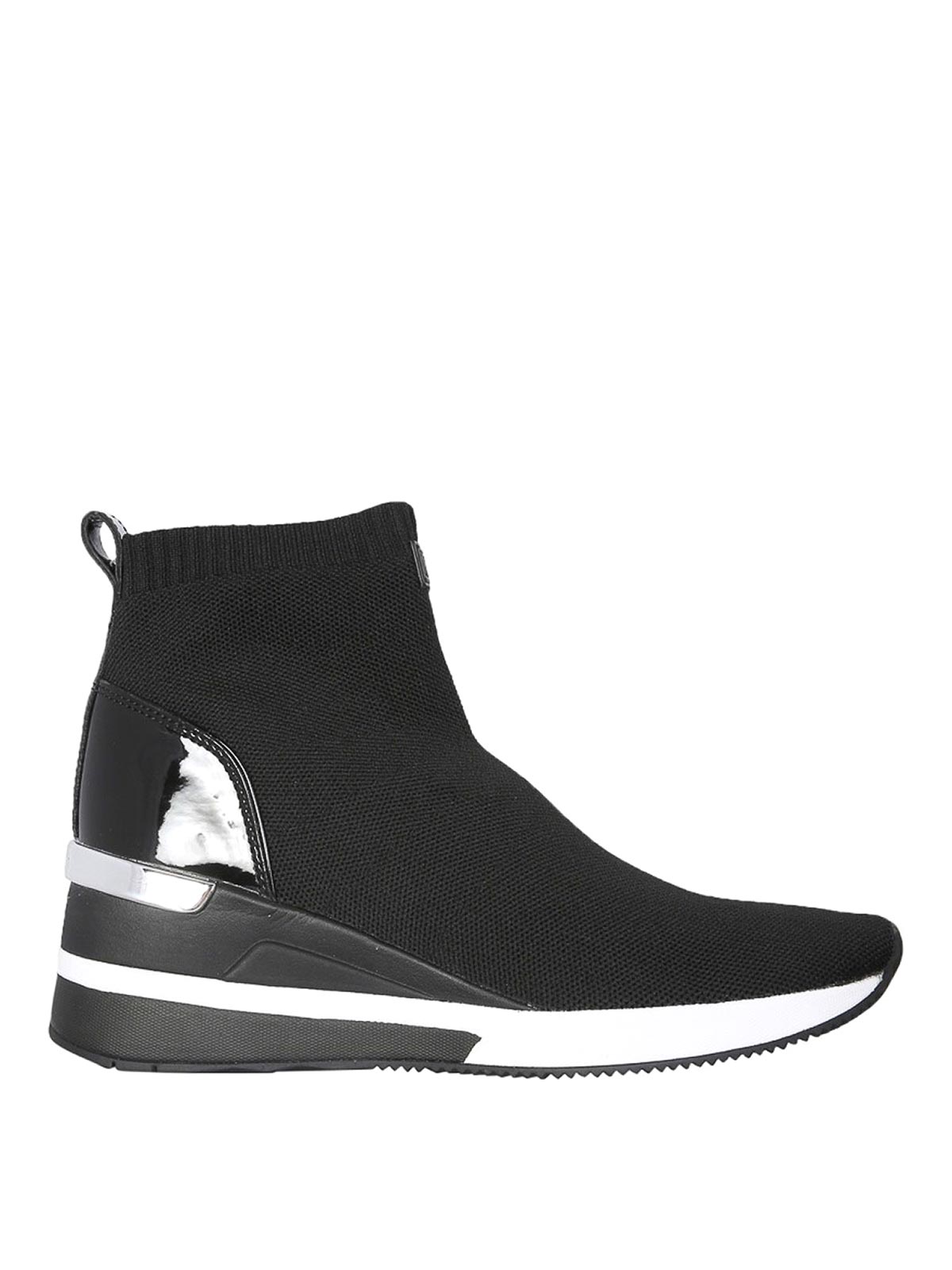 Shop Michael Michael Kors Sneakers Skyler In Black