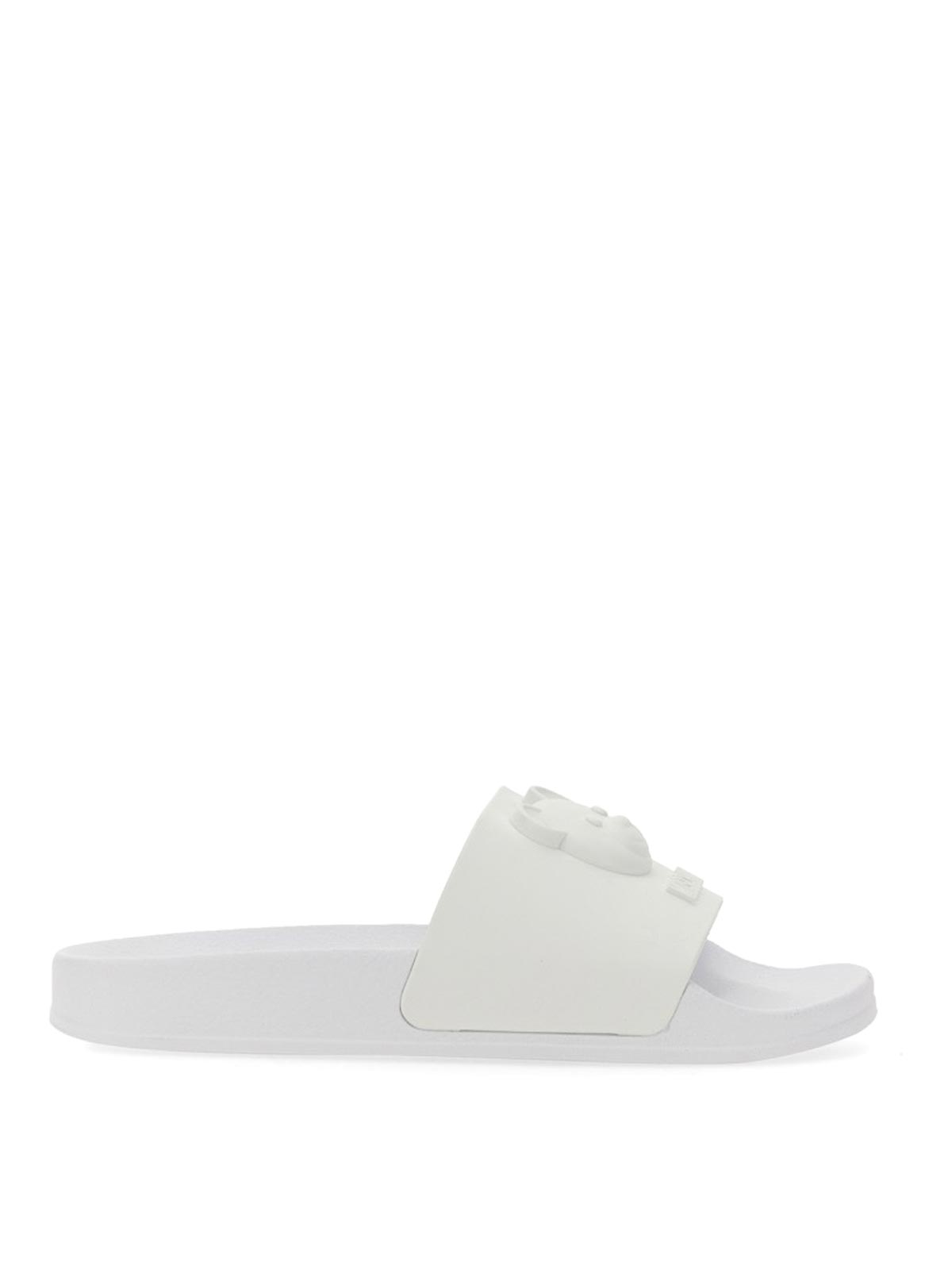 Shop Moschino Sandalias - Blanco In White