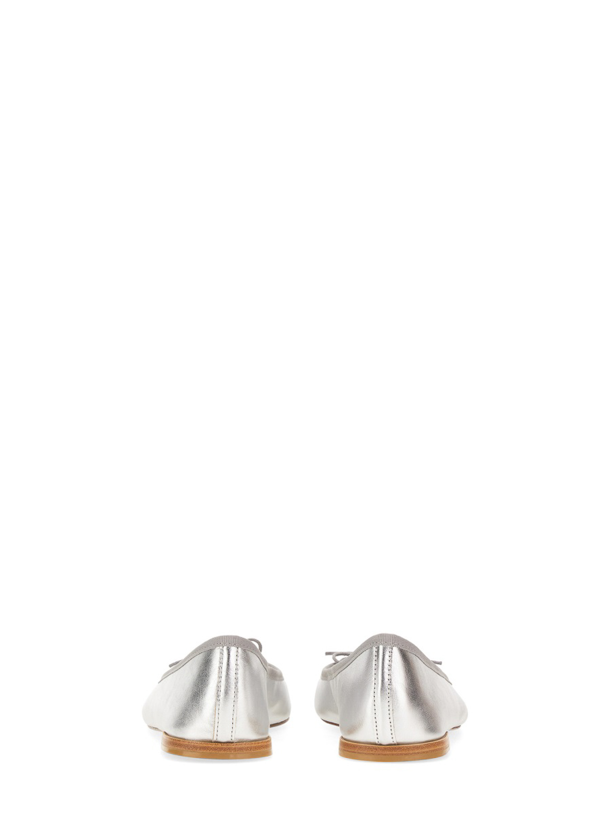 Shop Repetto Ballerina Cendrillon In Silver