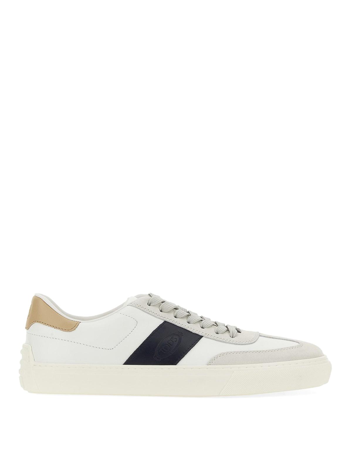 Shop Tod's Zapatillas - Leather In White