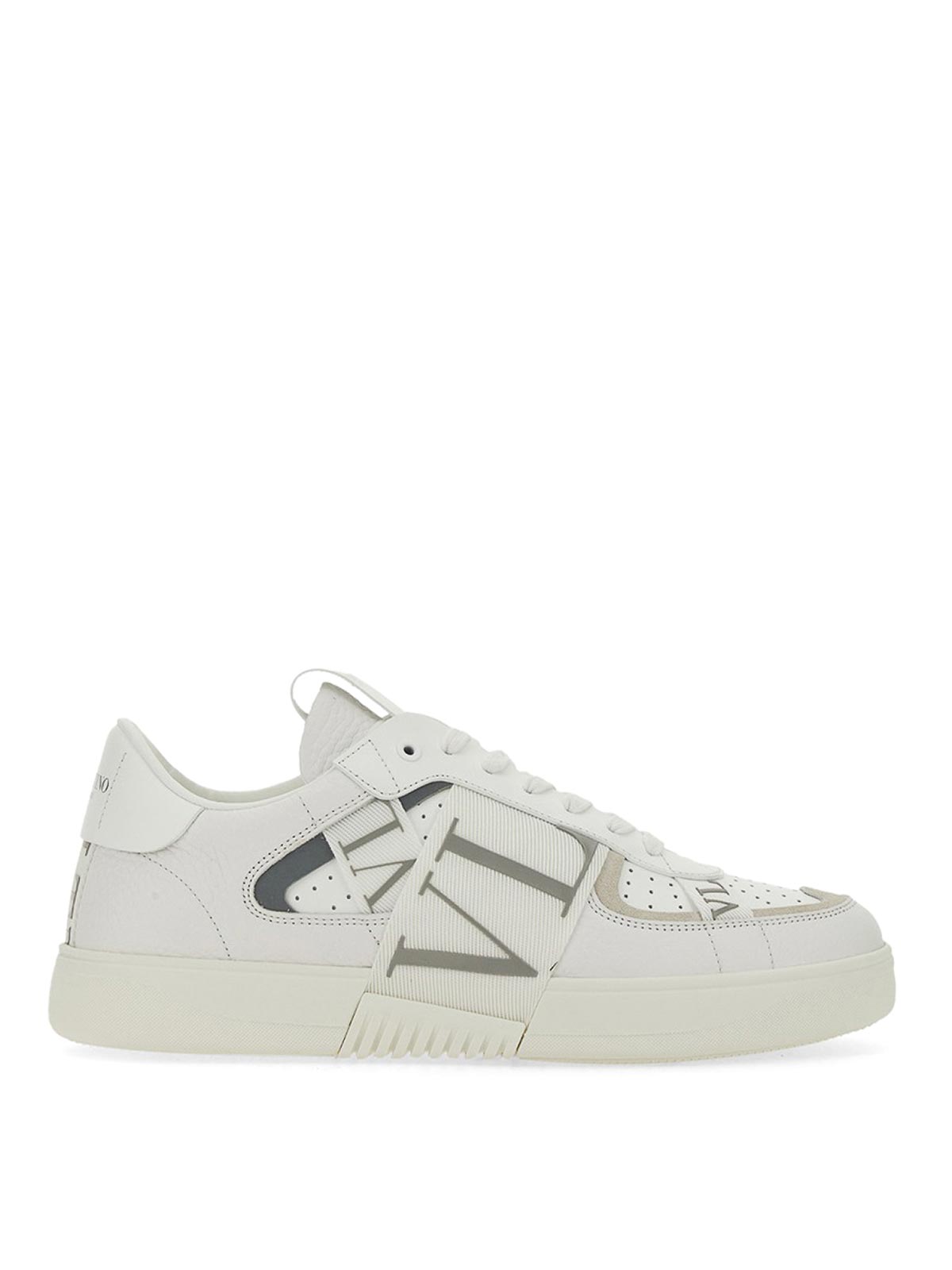 Shop Valentino Low-top Sneakers Vl7n In White