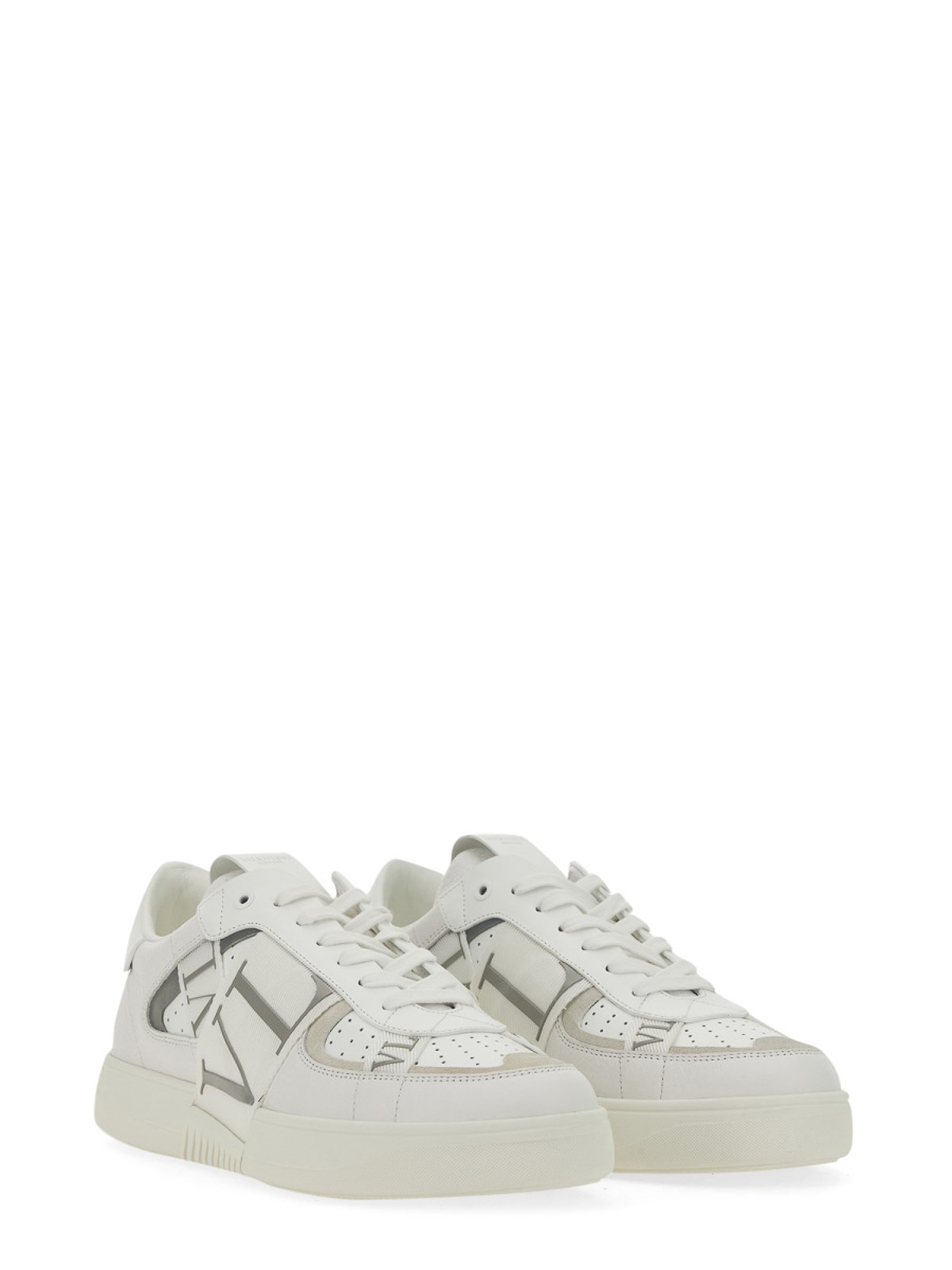 Shop Valentino Low-top Sneakers Vl7n In White