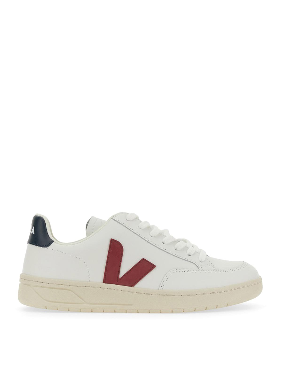 Shop Veja Sneakers V-12 In White