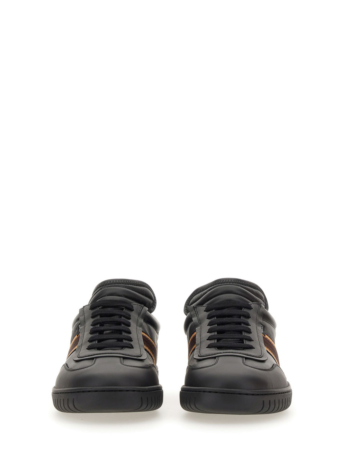 Shop Bally Sneakers With Logo In Black