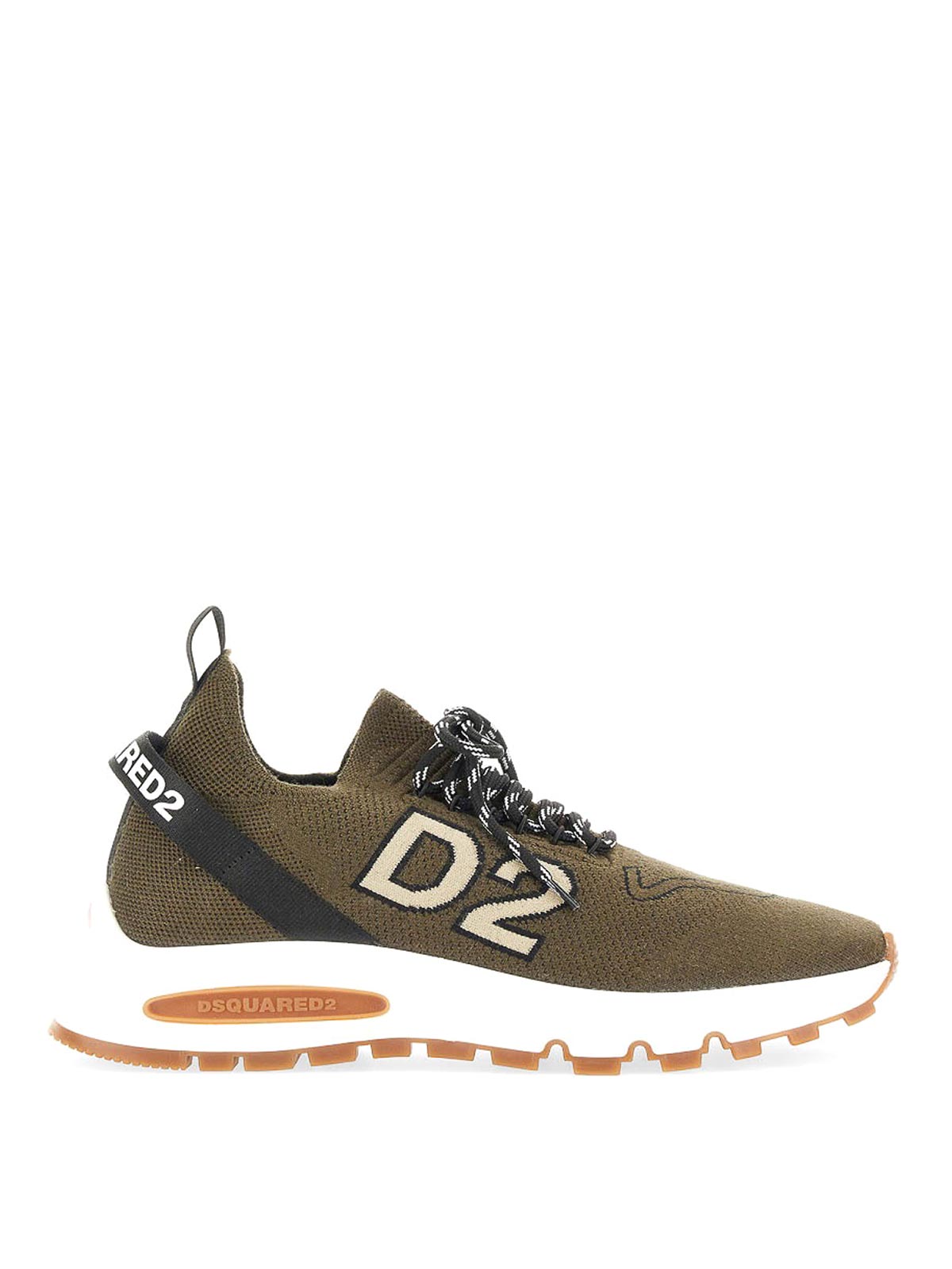 Shop Dsquared2 Sneakers Run Ds2 In Green