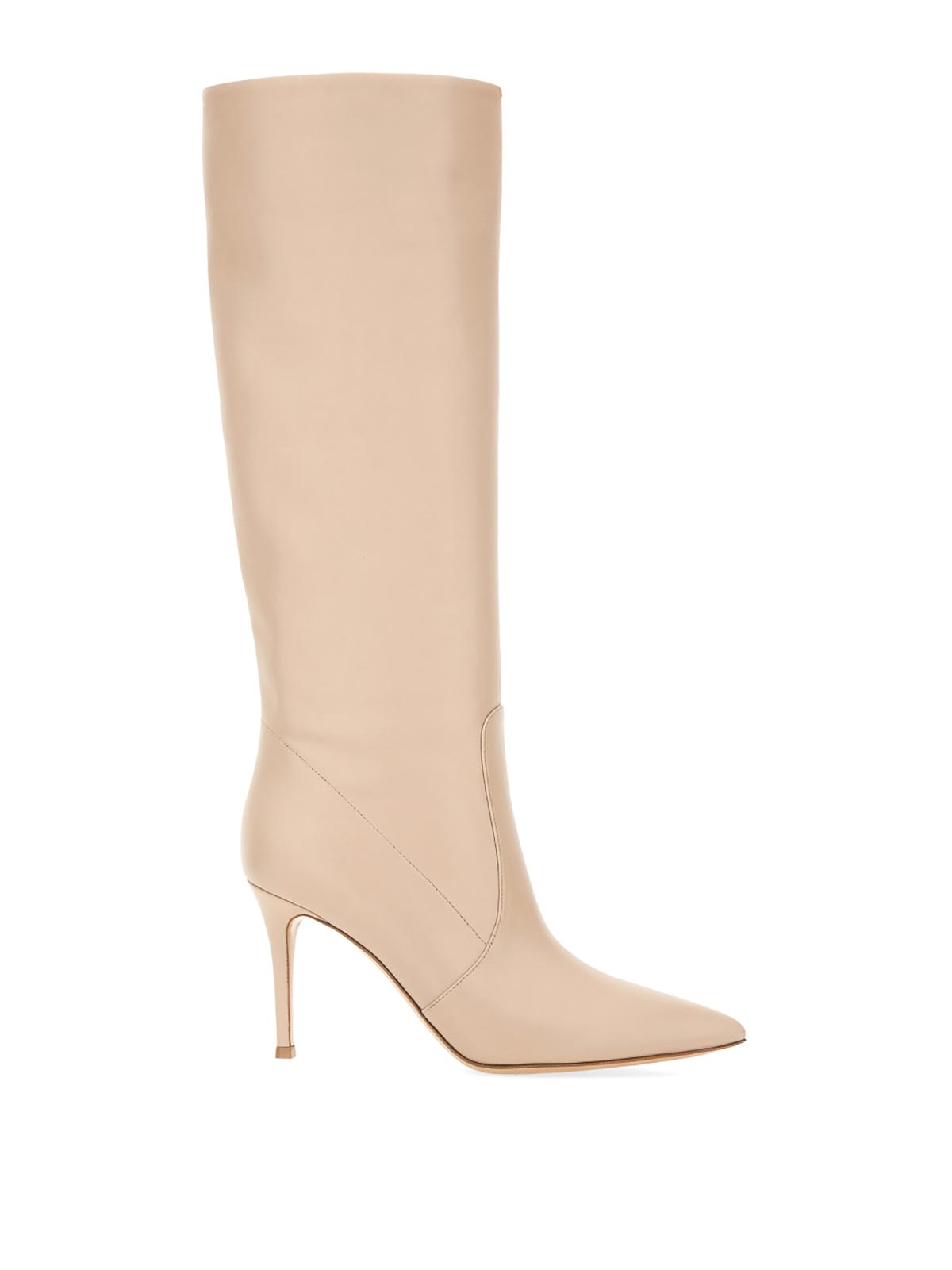 Shop Gianvito Rossi Hansen Boot In Nude & Neutrals