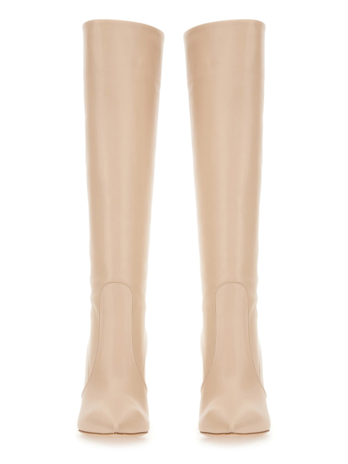 Shop Gianvito Rossi Hansen Boot In Nude & Neutrals