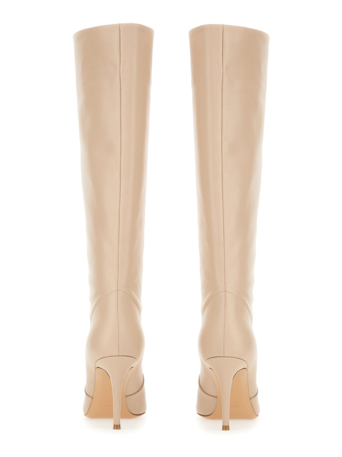 Shop Gianvito Rossi Hansen Boot In Nude & Neutrals