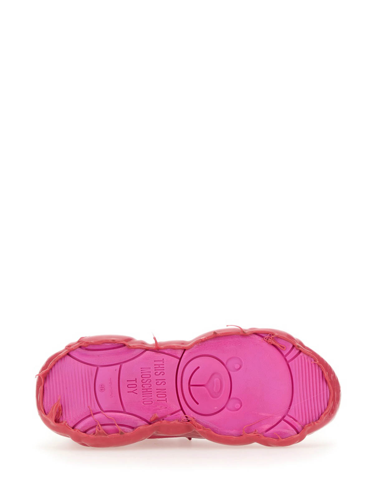 Shop Moschino Logo Sneakers In Multicolour