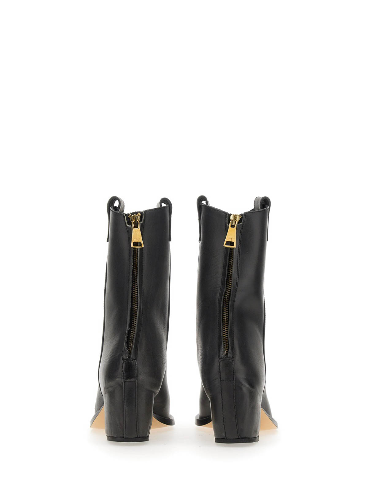 Shop N°21 Leather Boot In Black