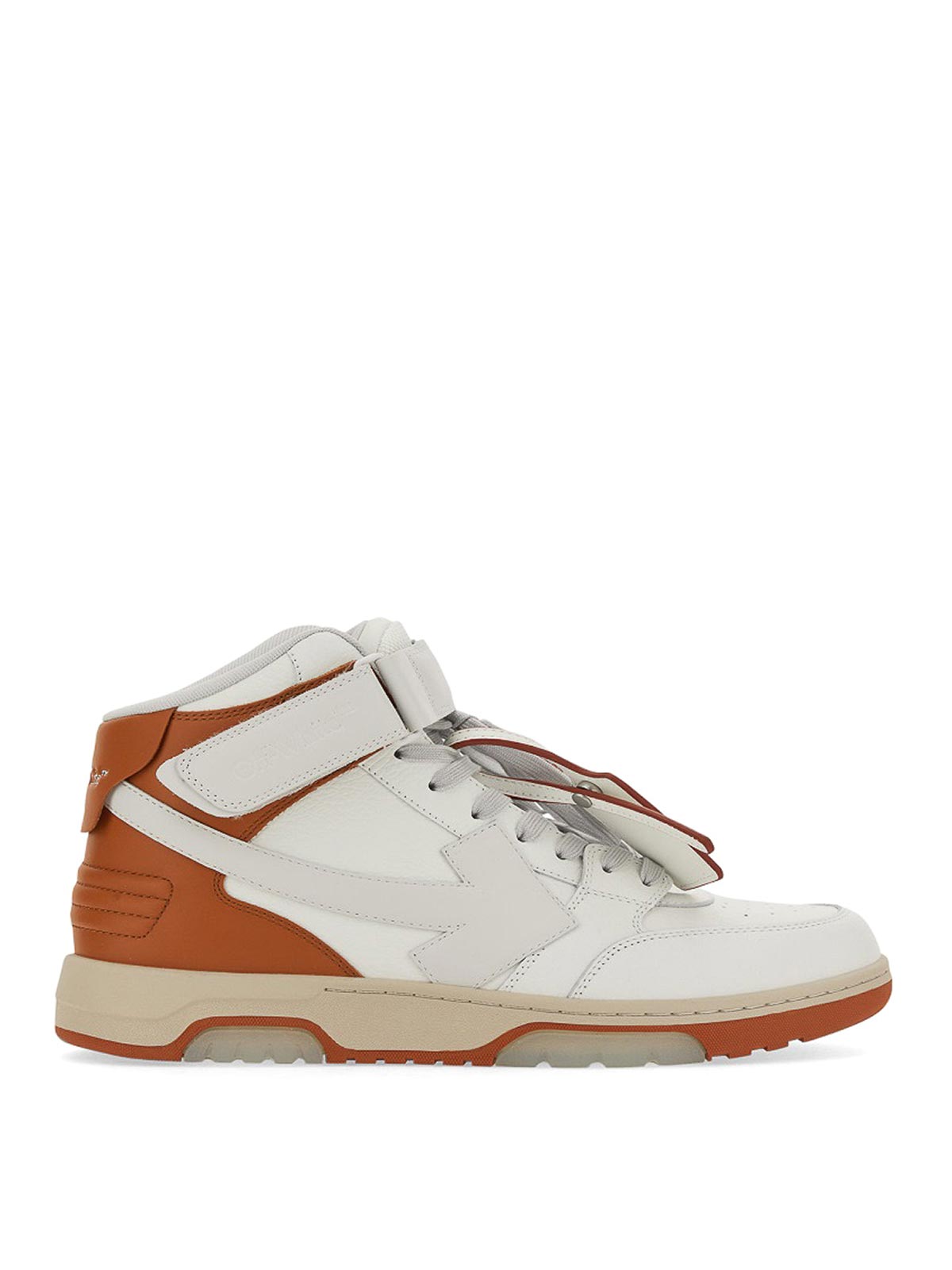 Shop Off-white Sneakers Out Of Office In Orange