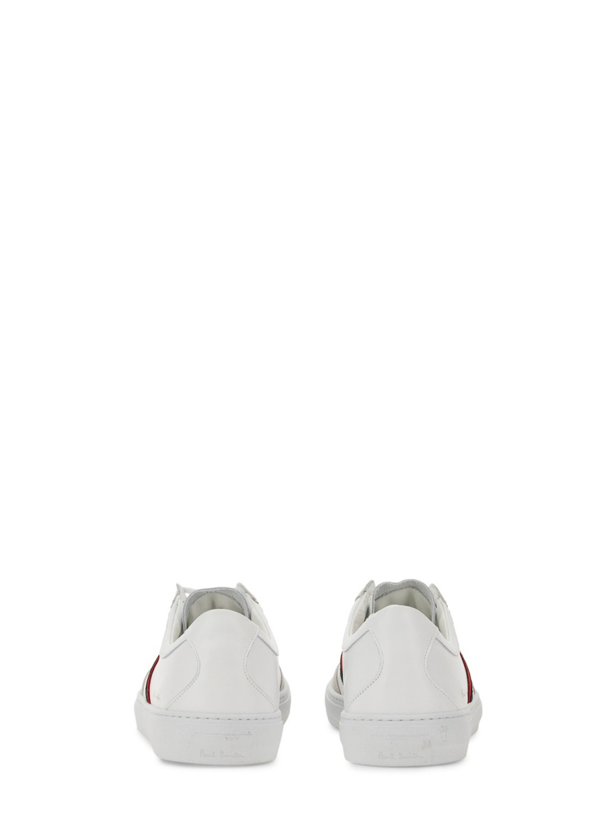 Shop Paul Smith Logo Sneakers In White