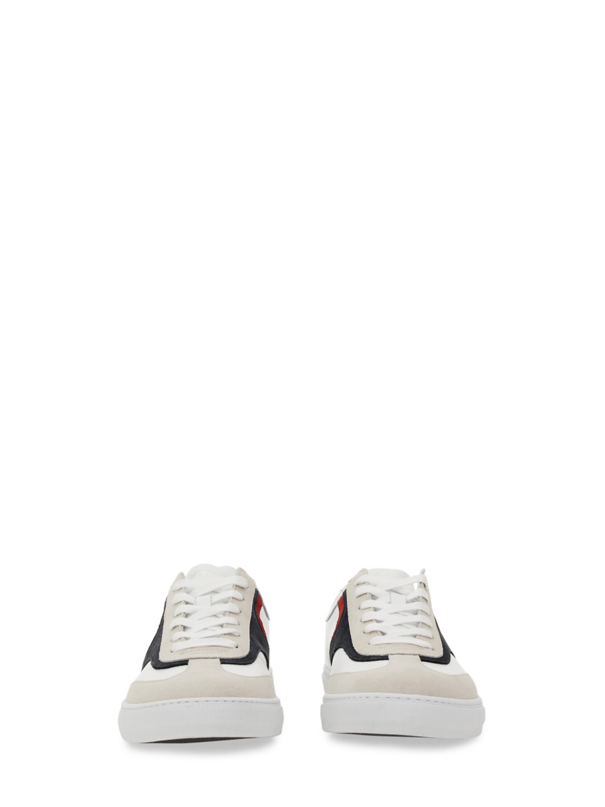 Shop Paul Smith Logo Sneakers In White