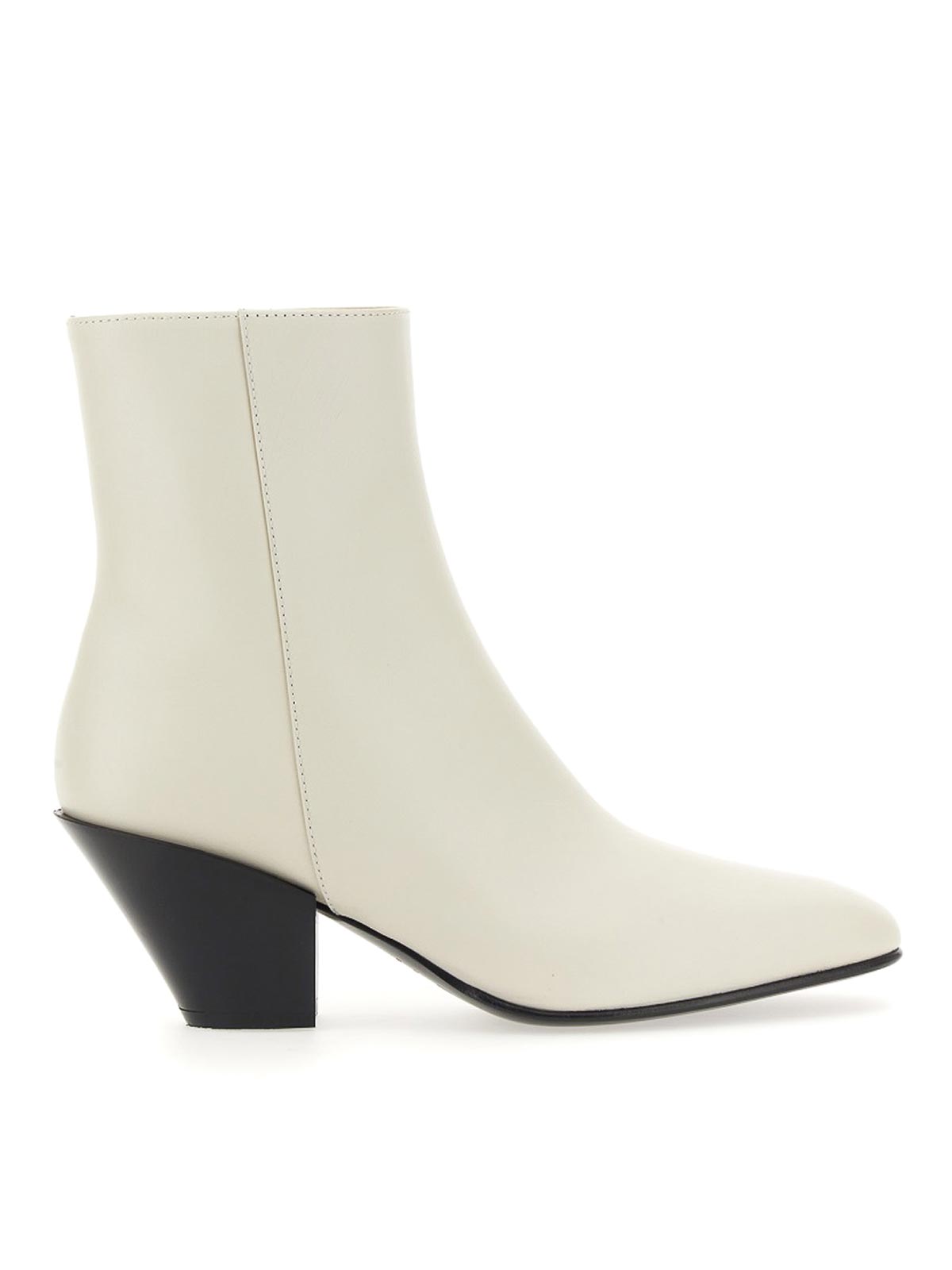 Shop Roberto Festa Leather Boot In White