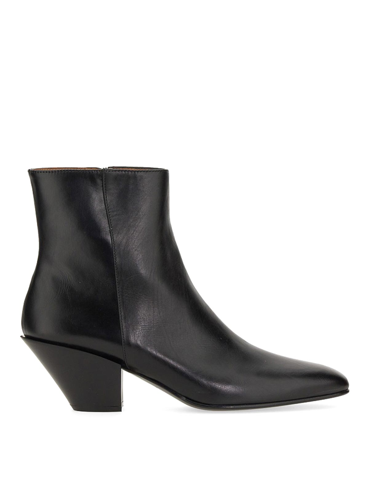 Shop Roberto Festa Leather Boot In Black
