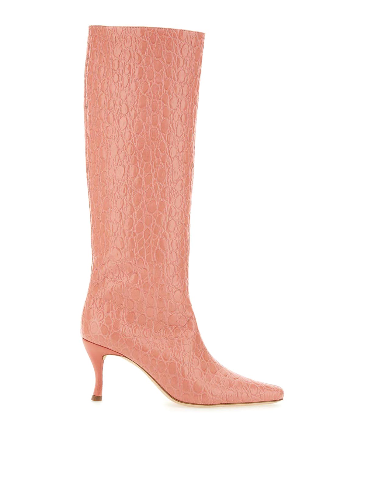 Shop By Far Stevie Boot In Nude & Neutrals
