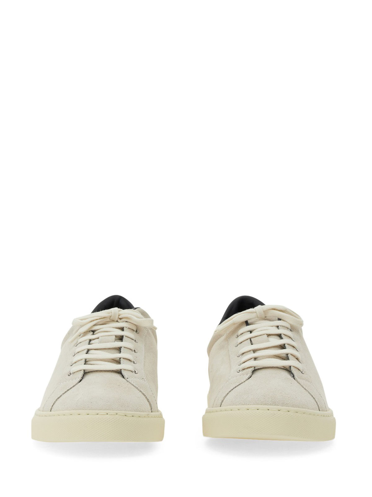 Shop Common Projects Zapatillas - Suede In White