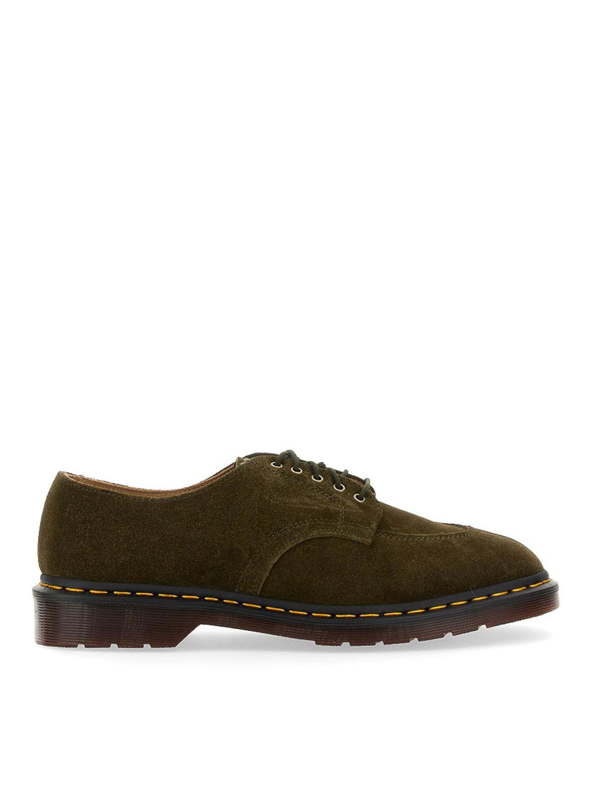Shop Dr. Martens' Repello Suede Loafers In Green