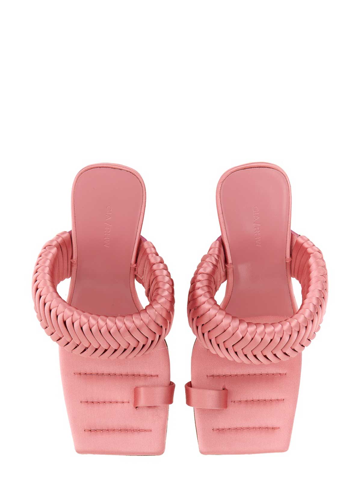 Shop Gia Borghini Rosie Sandals 1 In Nude & Neutrals