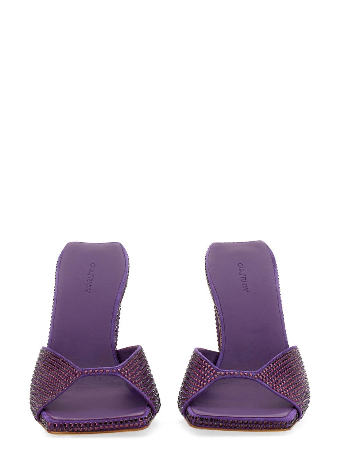 Shop Gia Borghini Rosie 14 Sandal In Purple