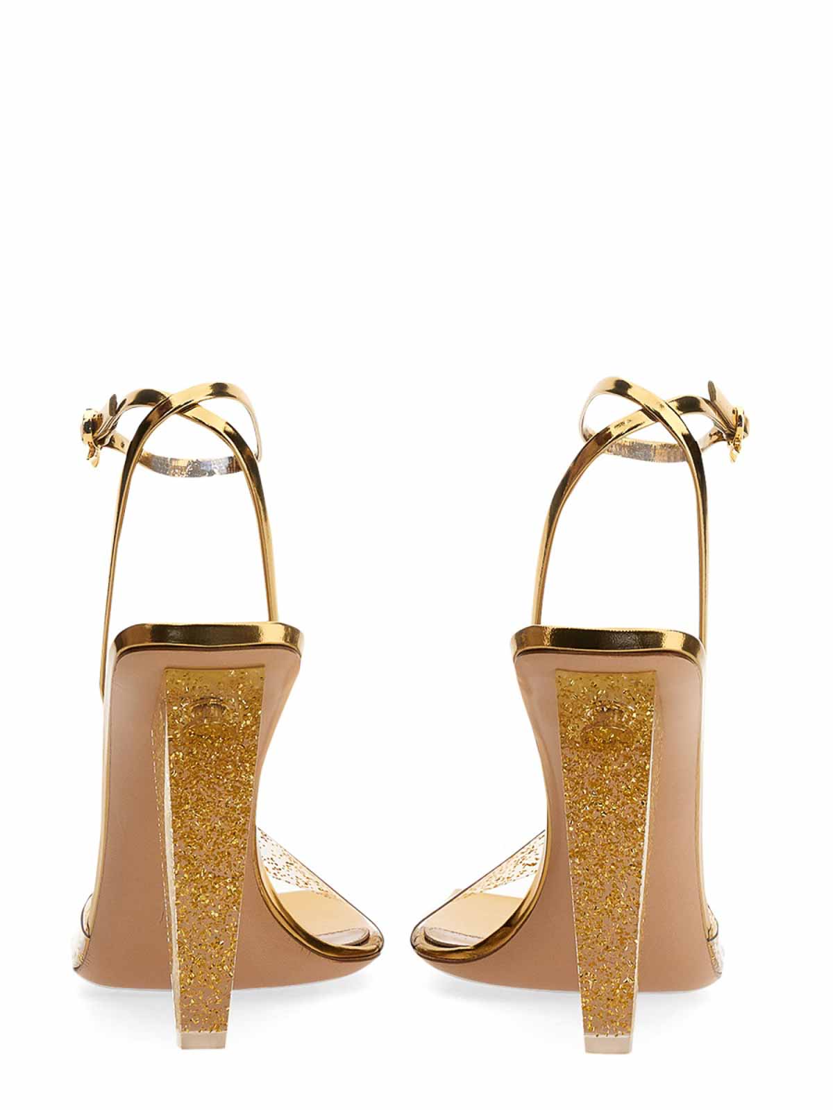 Shop Gianvito Rossi Odissey Sandal In Gold