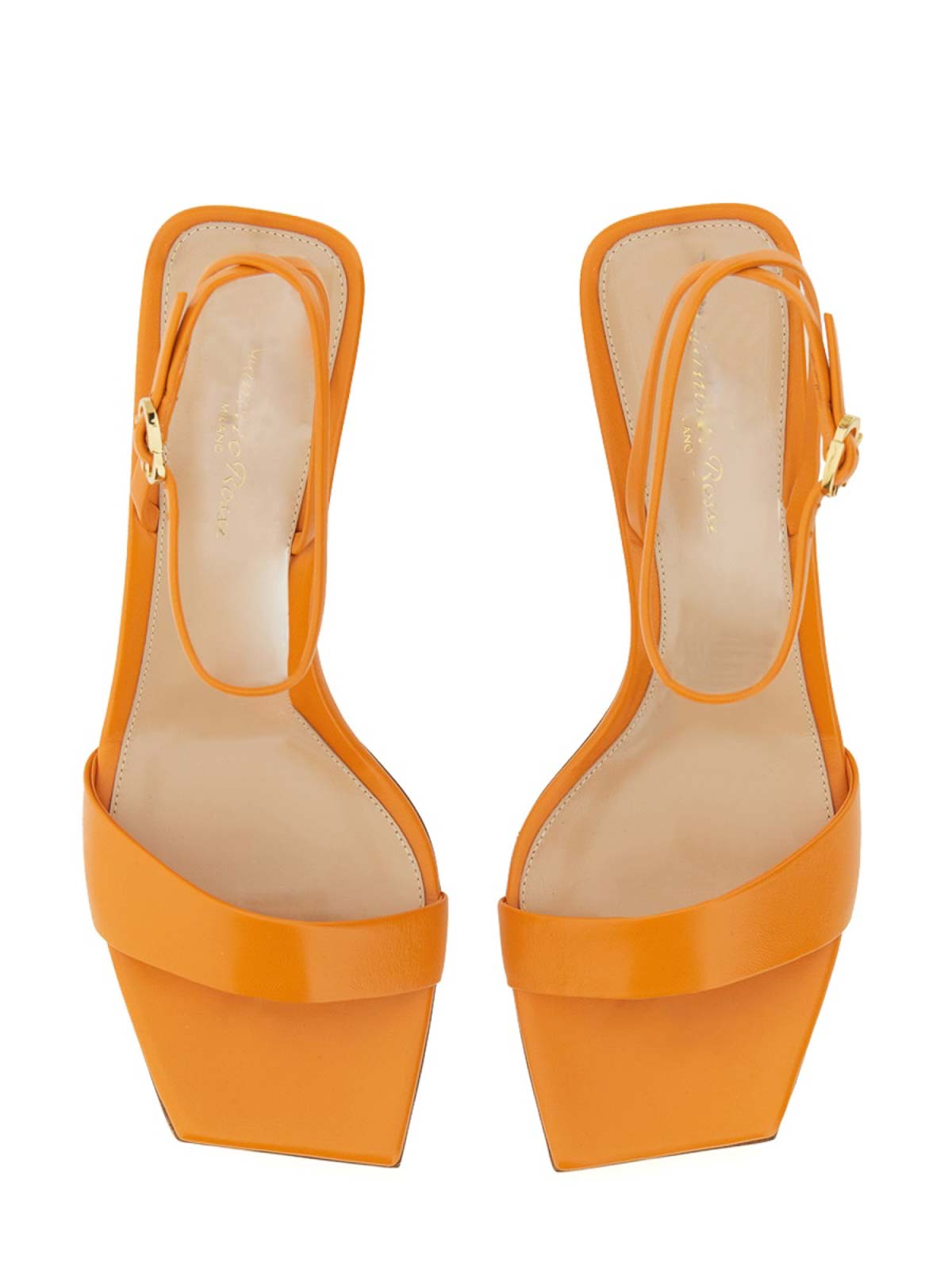 Shop Gianvito Rossi Cosmic Sandal In Orange