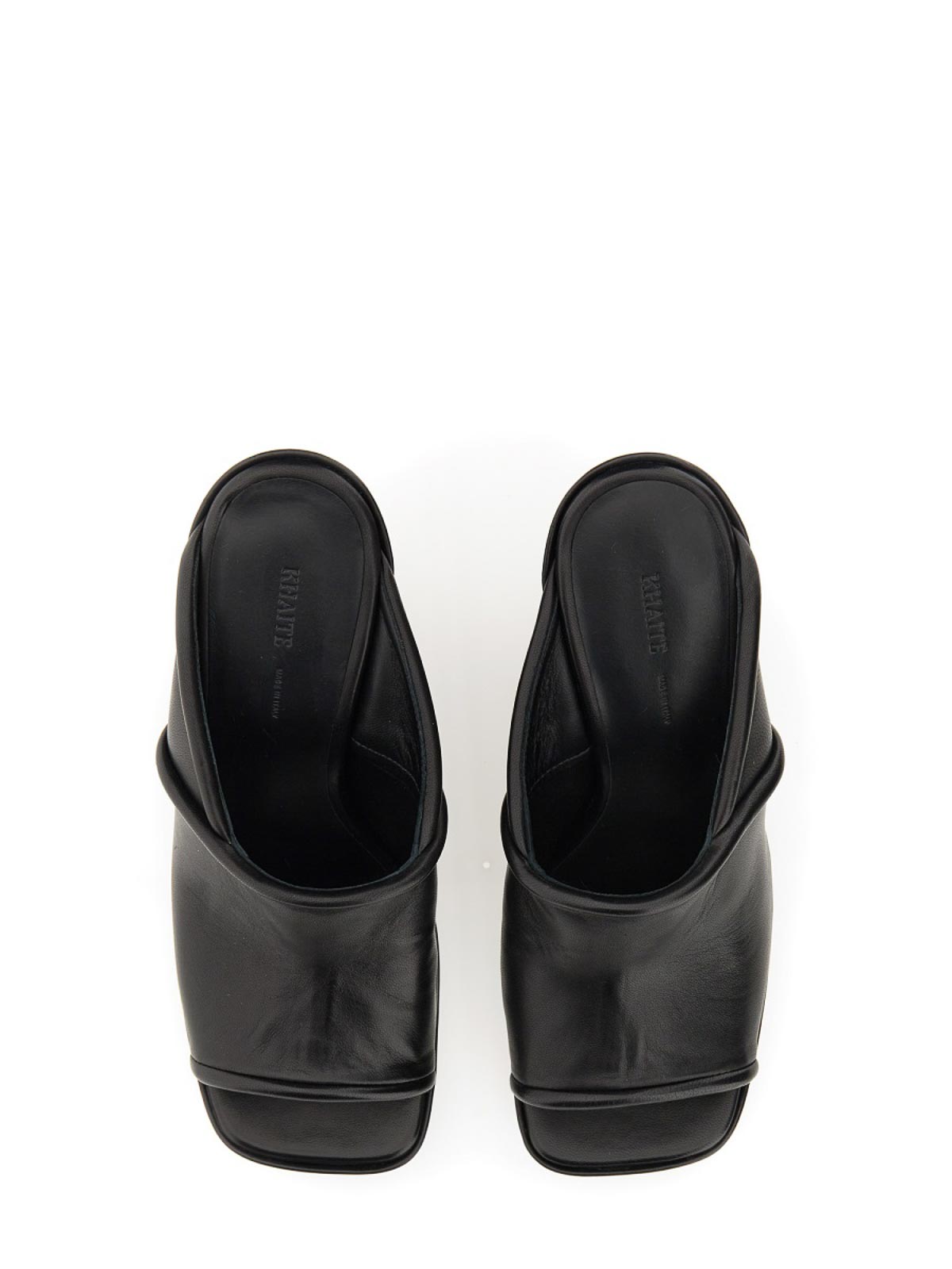 Shop Khaite Chinelas - The Stagg 105 In Black