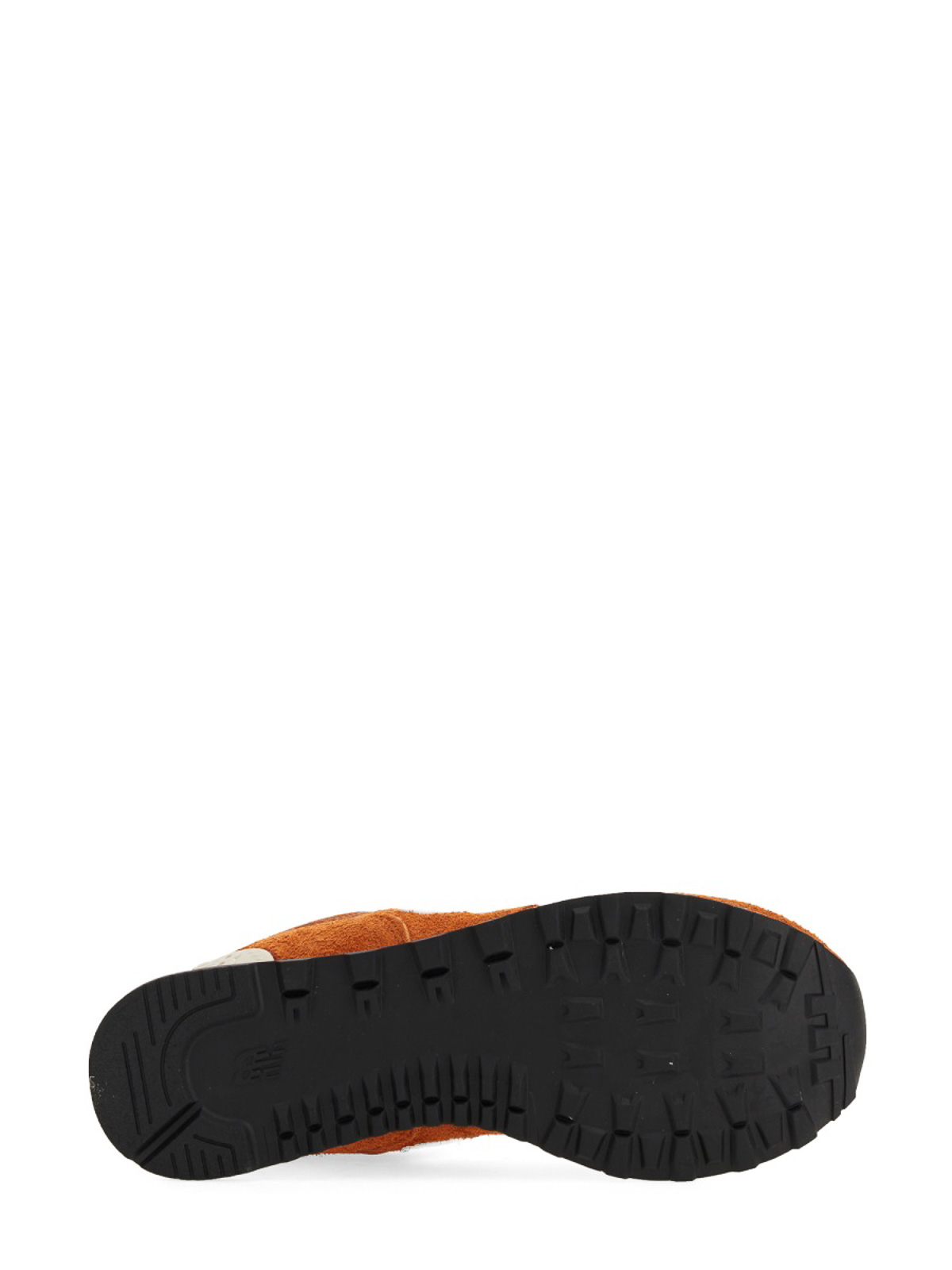 Shop New Balance Sneakers 574 In Orange