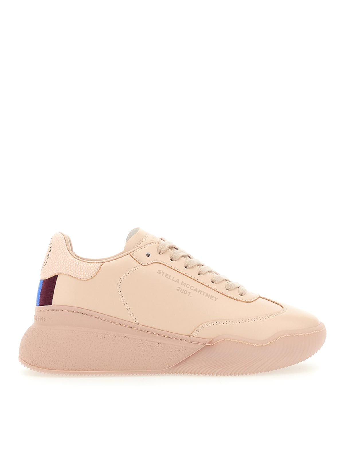 Shop Stella Mccartney Loop Sneakers In Light Pink