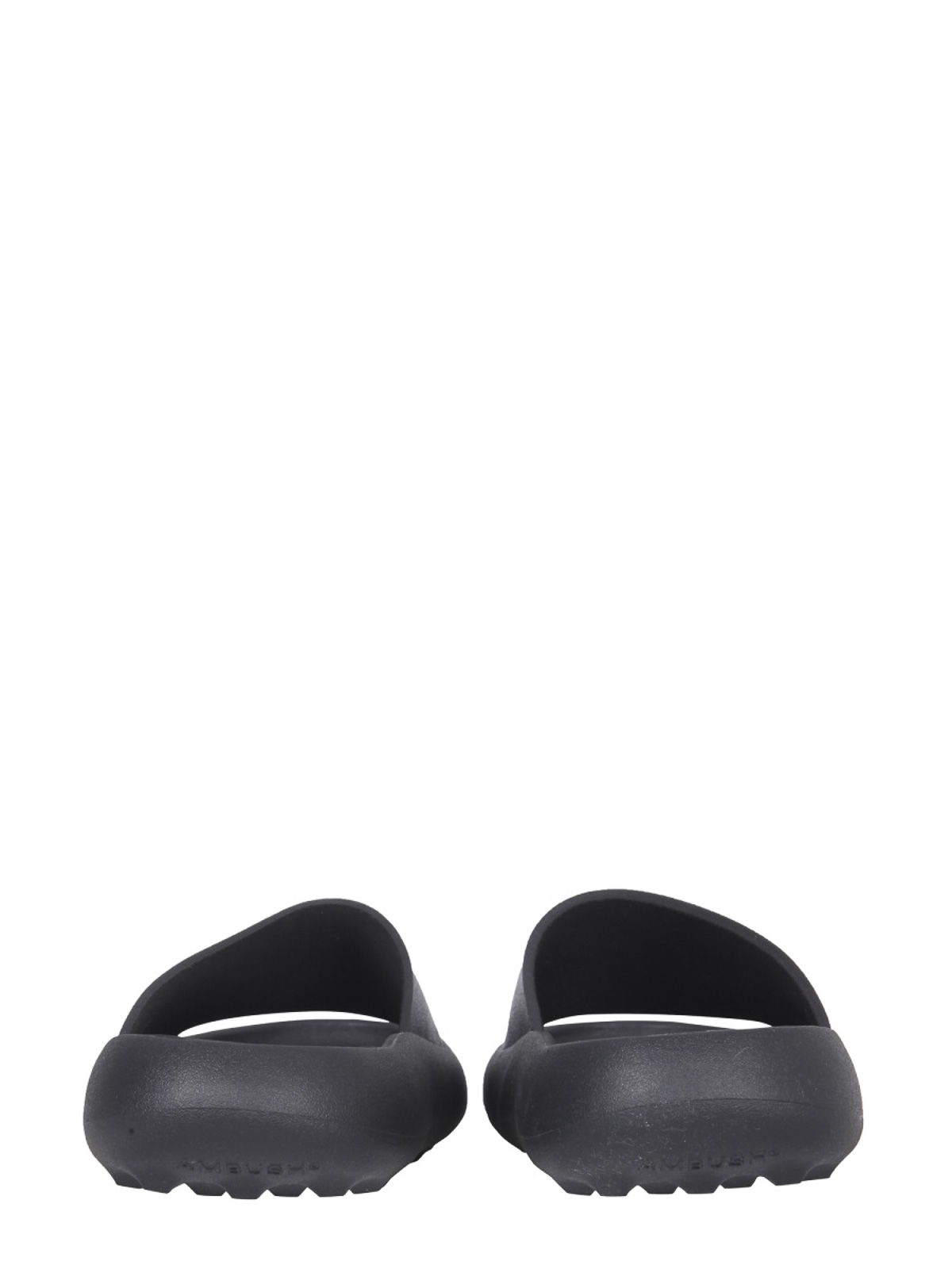 Shop Ambush Rubber Slide Sandals In Black
